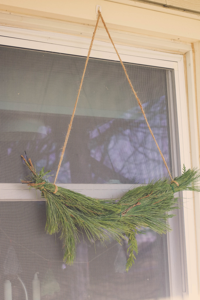 Five tips for decorating the outside of your home for the Christmas season.  #christmas #decorating www.homestead128.com