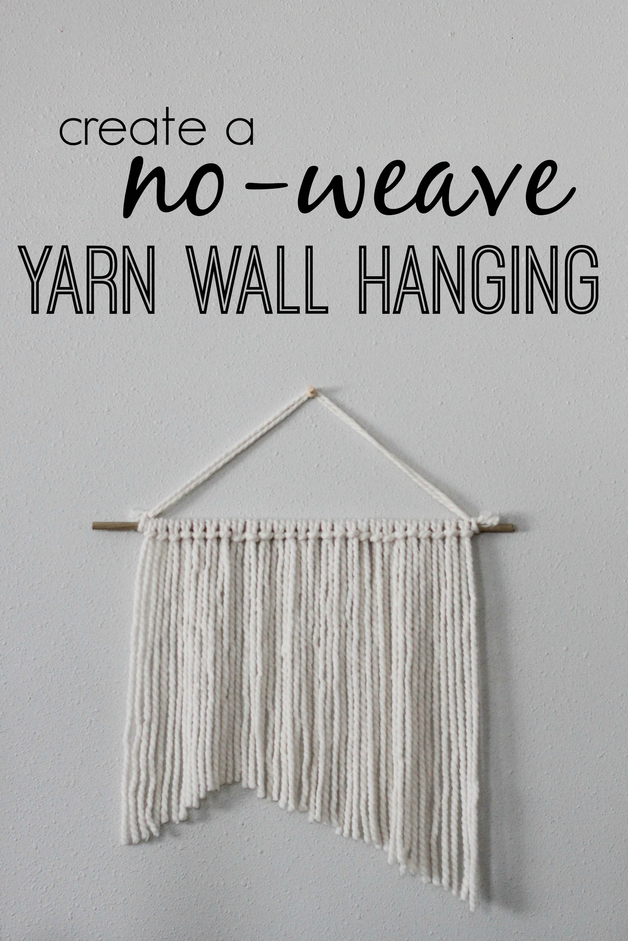 No Weave Yarn Art