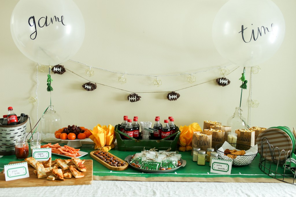 The best tips and ideas for a football party!