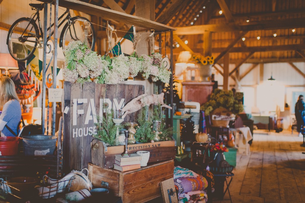 Fall decor inspiration from the barn sale.