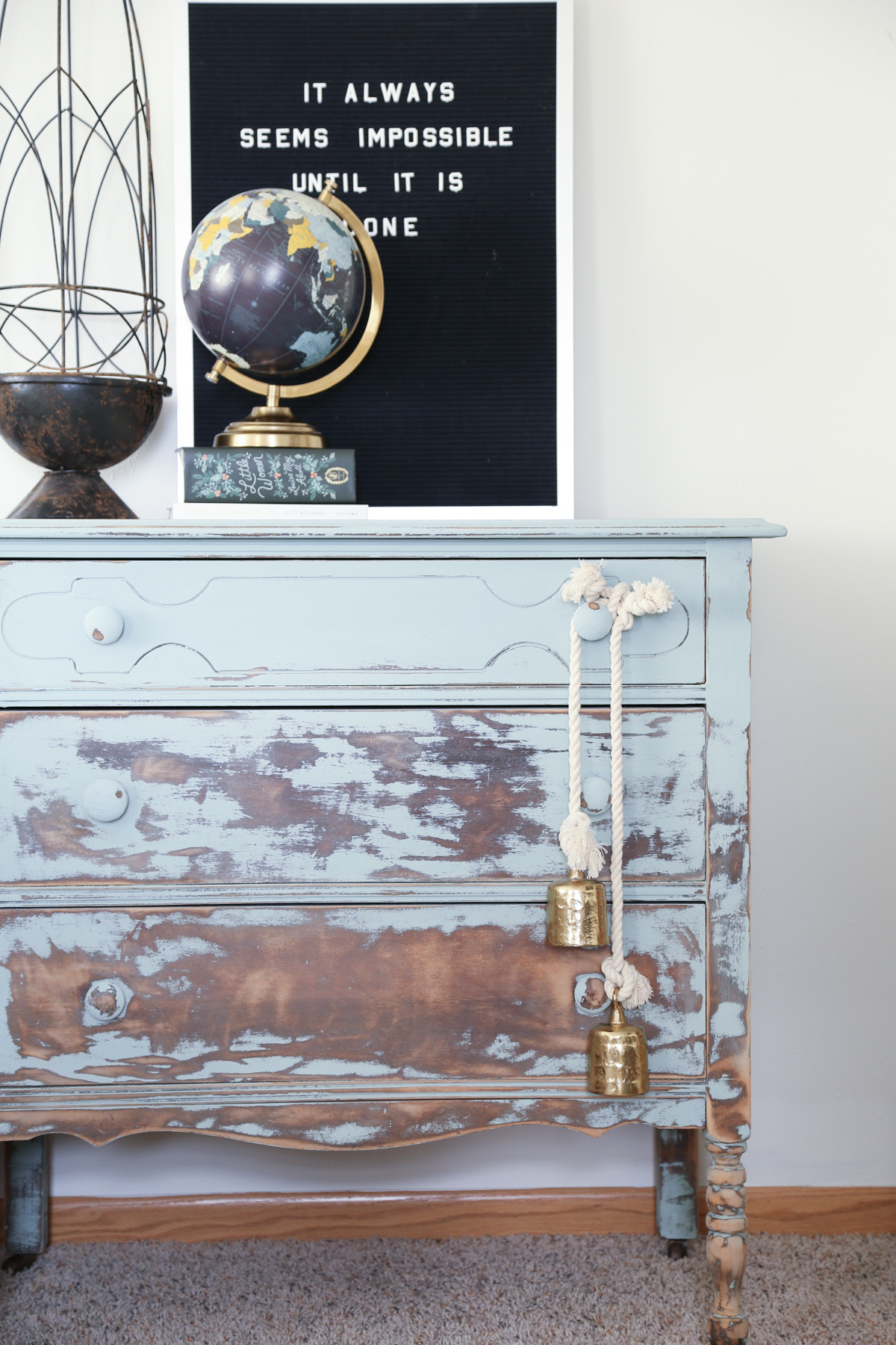 Distressed Painted Furniture – Inspired By Balayage