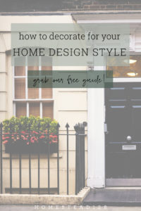 Decorate your house like a pro with our free home design style guide, covering four trending design styles: farmhouse, industrial, scandinavian & mid-century modern.