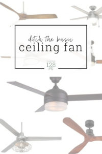 Update your ceiling fan from boring to fabulous.