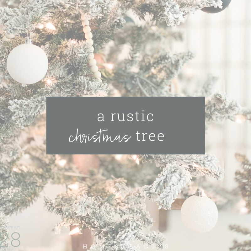 Rustic Christmas Tree